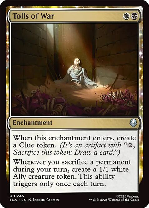 Hovedbilde Tolls of War