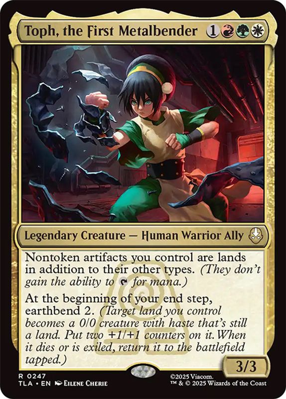 Toph, the First Metalbender (Foil)