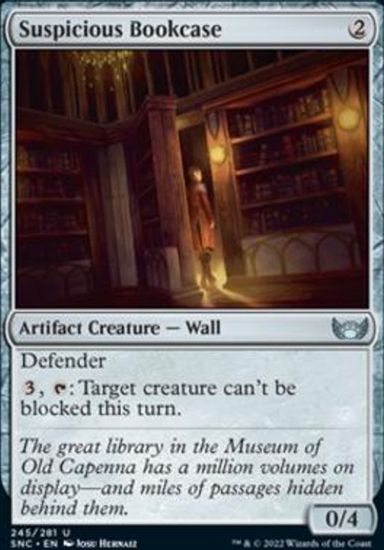 Suspicious Bookcase