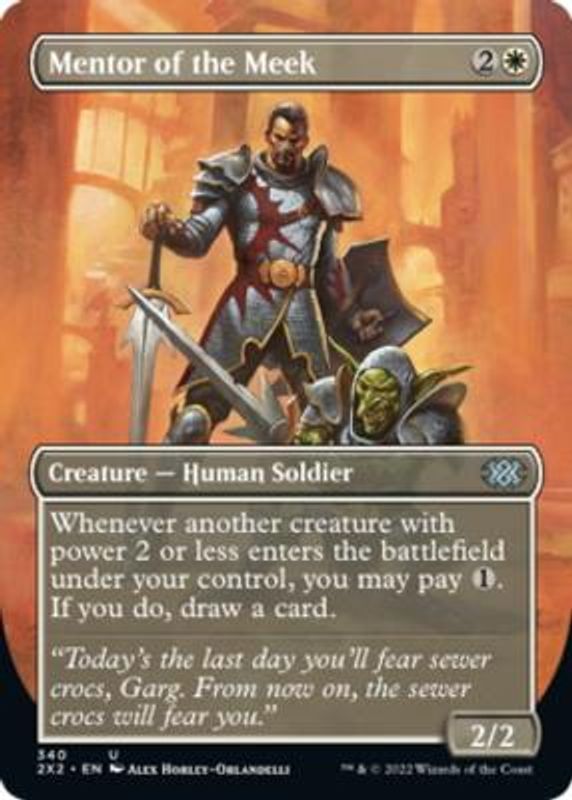 Mentor of the Meek (Borderless) (foil)