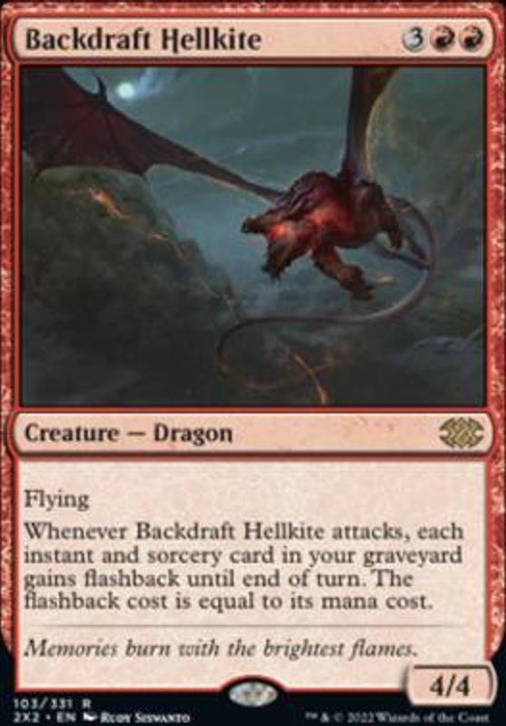 Backdraft Hellkite (foil)