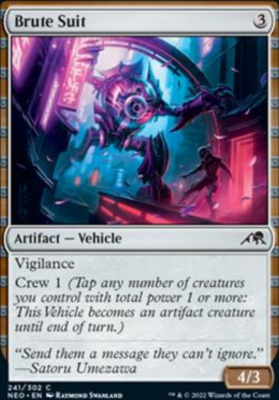 Brute Suit (foil)