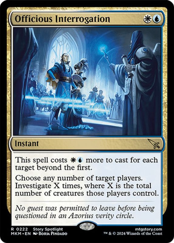 Officious Interrogation (Foil)