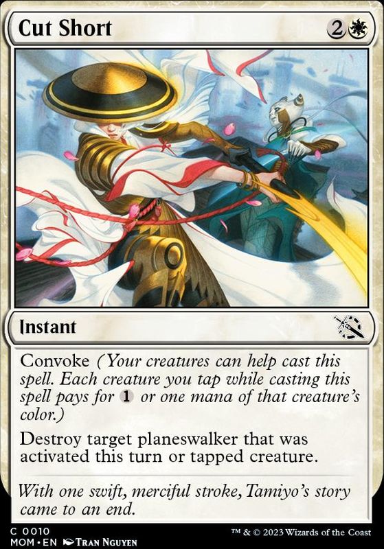 Cut Short (foil)