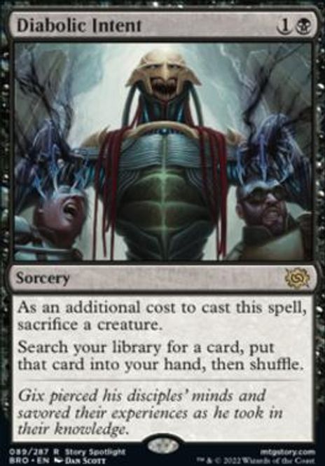 Hovedbilde Diabolic Intent (foil)