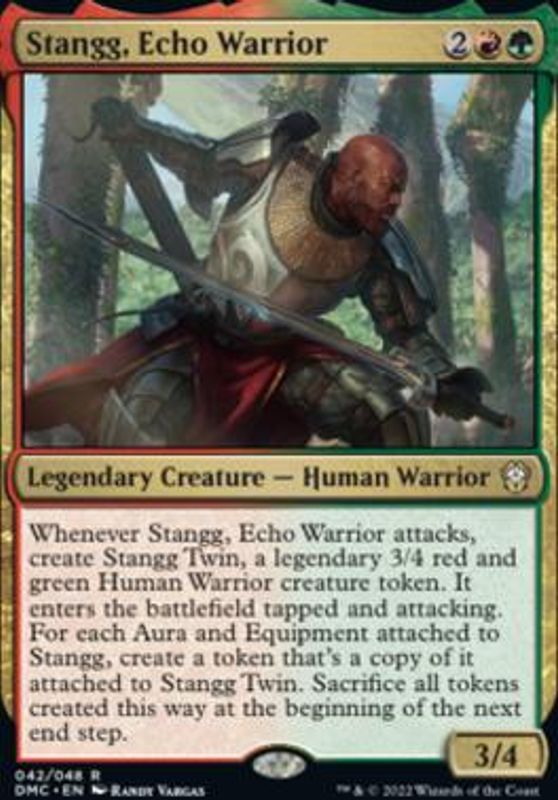 Stangg, Echo Warrior (foil)