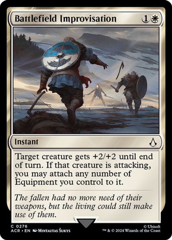 Battlefield Improvisation (Foil)
