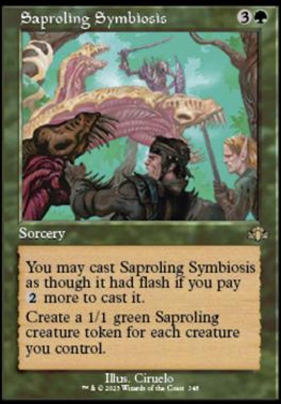 Saproling Symbiosis (Retro Frame) (foil)