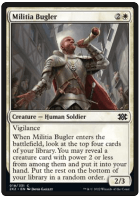 Hovedbilde Militia Bugler (foil)