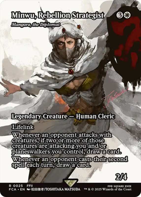 Mangara, the Diplomat (Minwu, Rebellion Strategist) (Borderless)