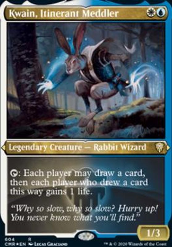 Kwain, Itinerant Meddler (Foil-Etched)
