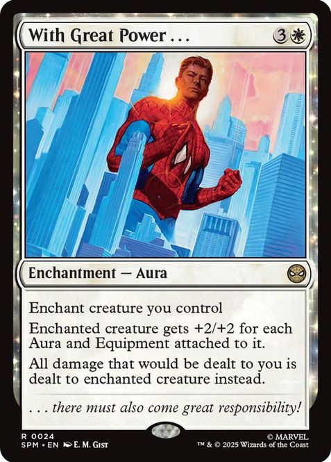 Hovedbilde With Great Power . . . (Foil)
