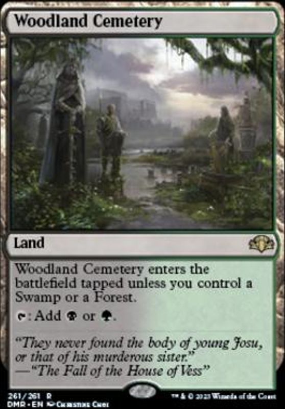 Woodland Cemetery (foil)