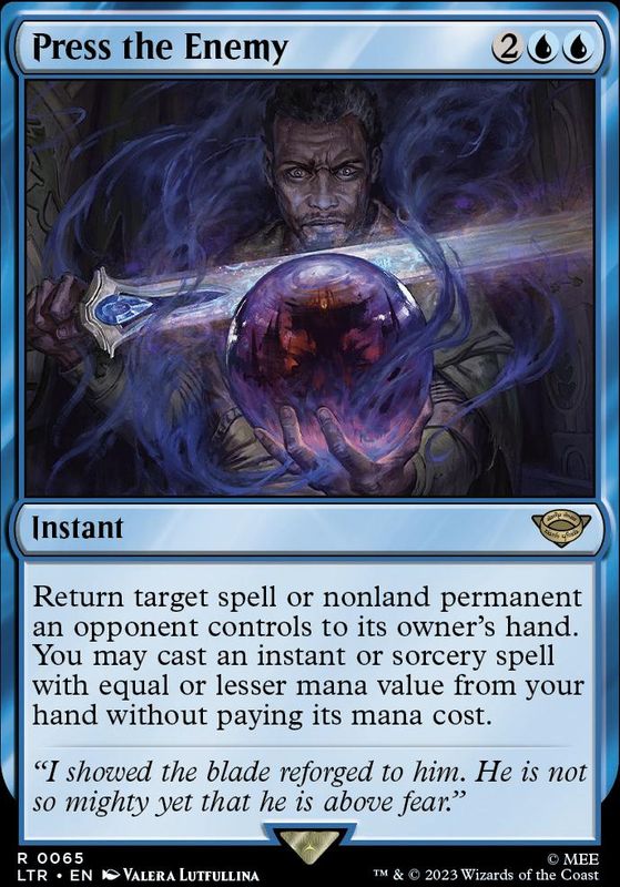 Press the Enemy (foil)