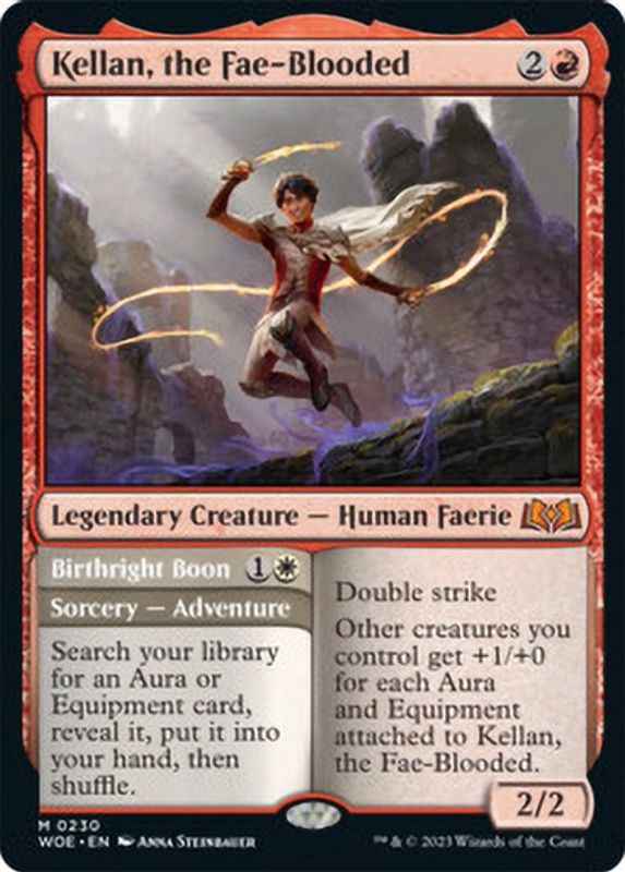 Kellan, the Fae-Blooded (foil)