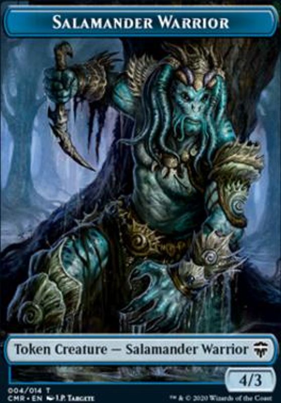Salamander Warrior Token