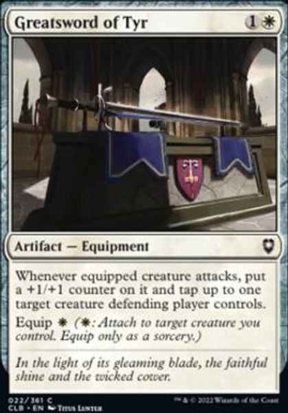 Hovedbilde Greatsword of Tyr (foil)