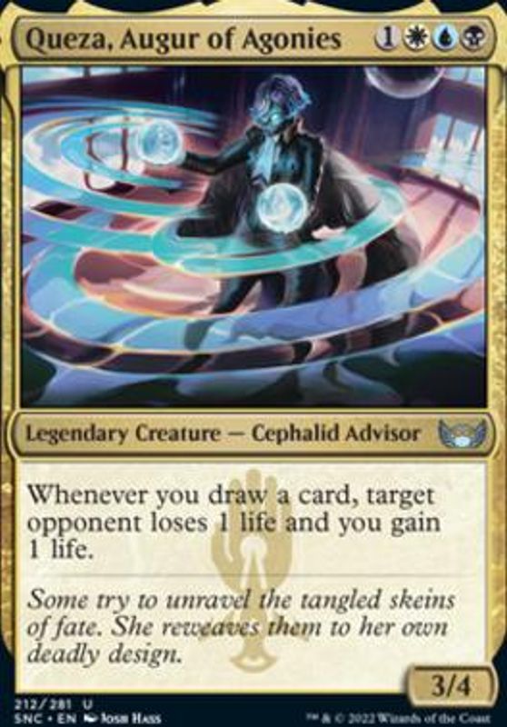 Queza, Augur of Agonies (foil)