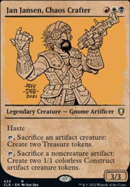 Hovedbilde Jan Jansen, Chaos Crafter ...