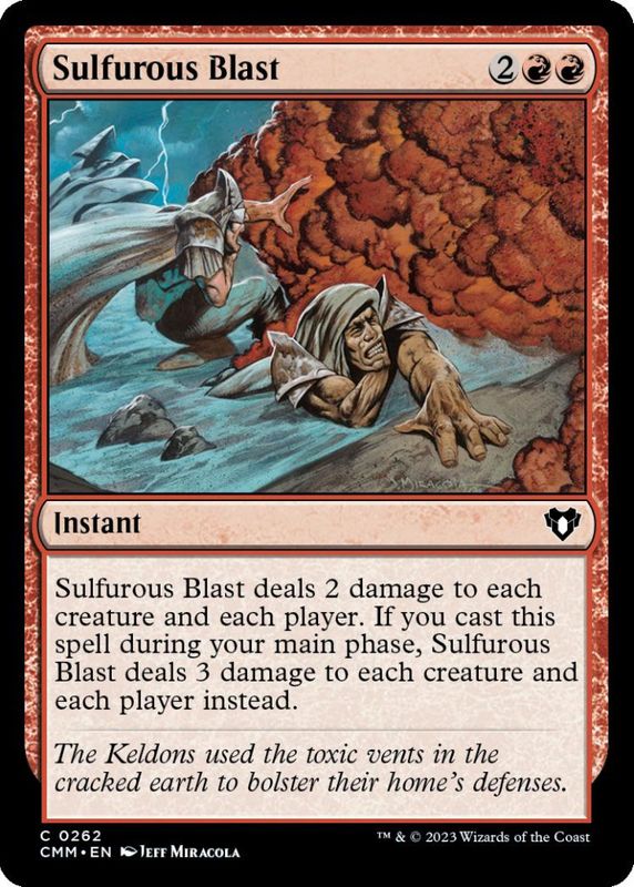 Sulfurous Blast (foil)