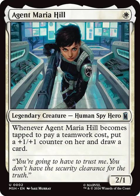 Hovedbilde Agent Maria Hill (Foil)