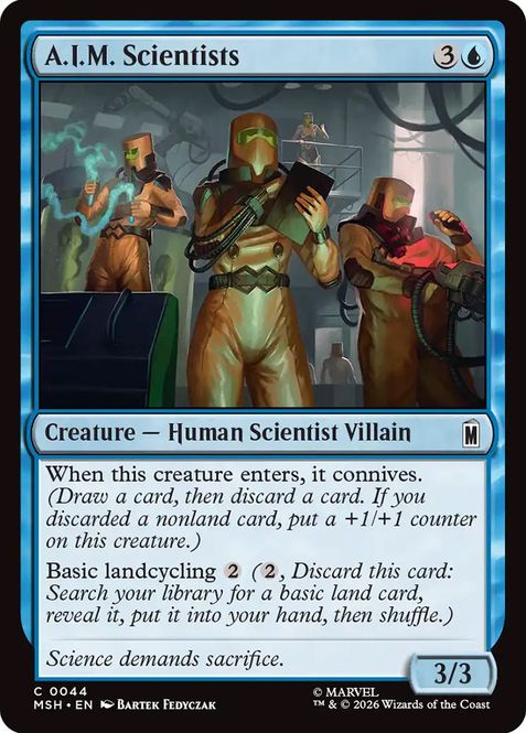 Hovedbilde A.I.M. Scientists (Foil)