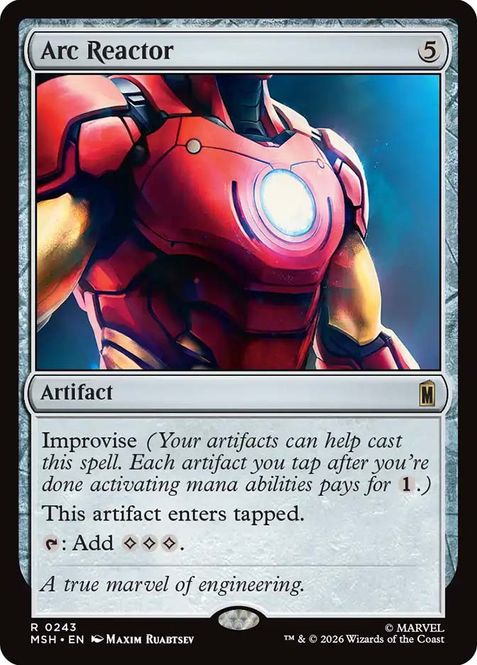 Hovedbilde Arc Reactor (Foil)