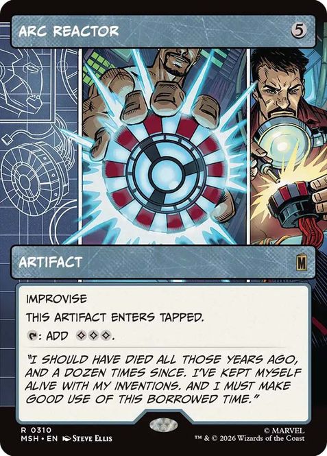 Hovedbilde Arc Reactor (Showcase) (Foil)