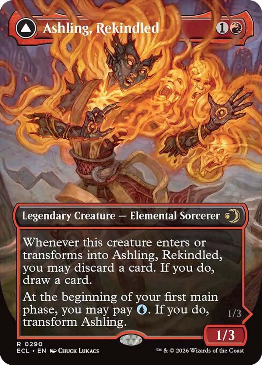 Ashling, Rekindled (borderless) (Foil)