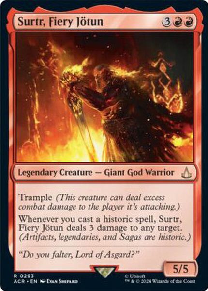 Hovedbilde Surtr, Fiery Jotun (Foil)