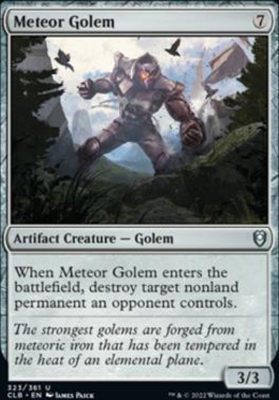 Meteor Golem (foil)