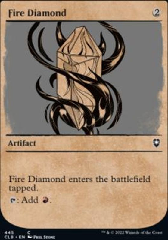 Fire Diamond (Showcase, foil)
