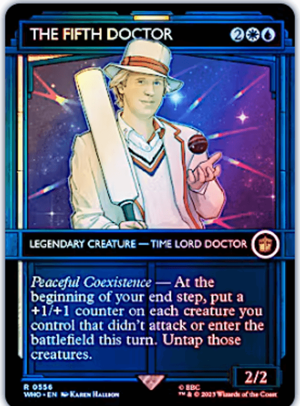 The Fifth Doctor (0556 - Traditional Foil - Showcase)