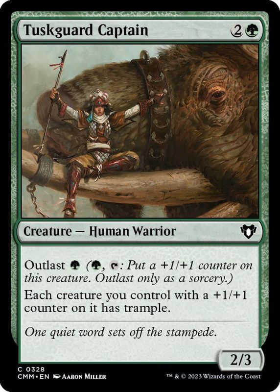 Tuskguard Captain (foil)