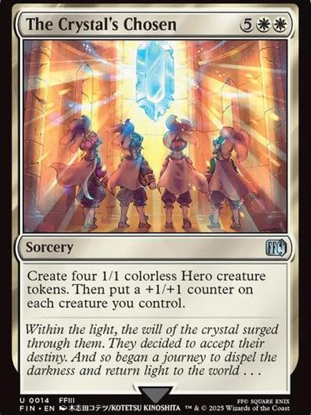 Hovedbilde The Crystal's Chosen (Foil)