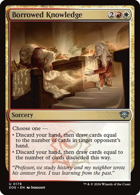 Hovedbilde Borrowed Knowledge (Foil)
