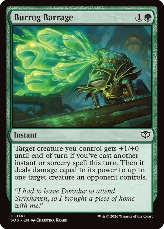 Burrog Barrage (Foil)
