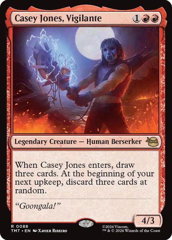 Casey Jones, Vigilante (Foil)