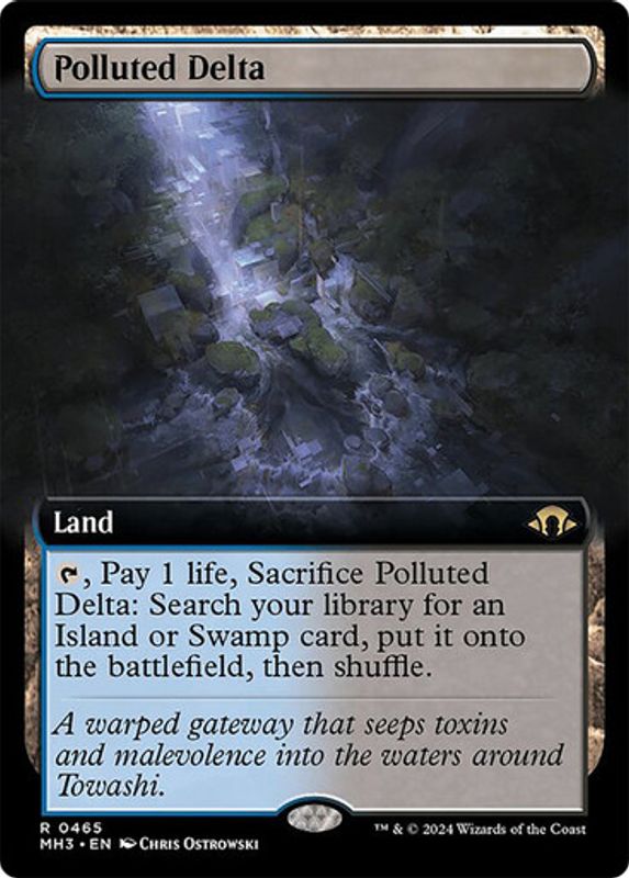 Polluted Delta (Extended Art) (Foil)