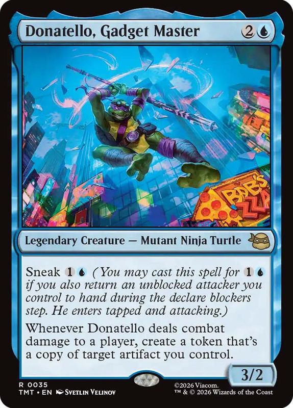 Donatello, Gadget Master (Foil)