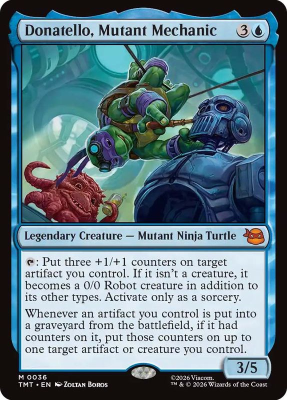 Donatello, Mutant Mechanic (Foil)