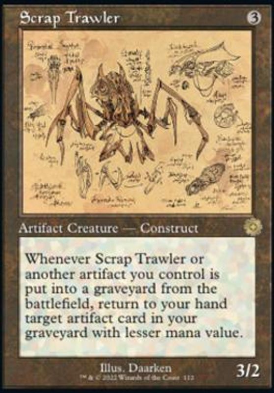 Scrap Trawler (Schematic Art) (foil)