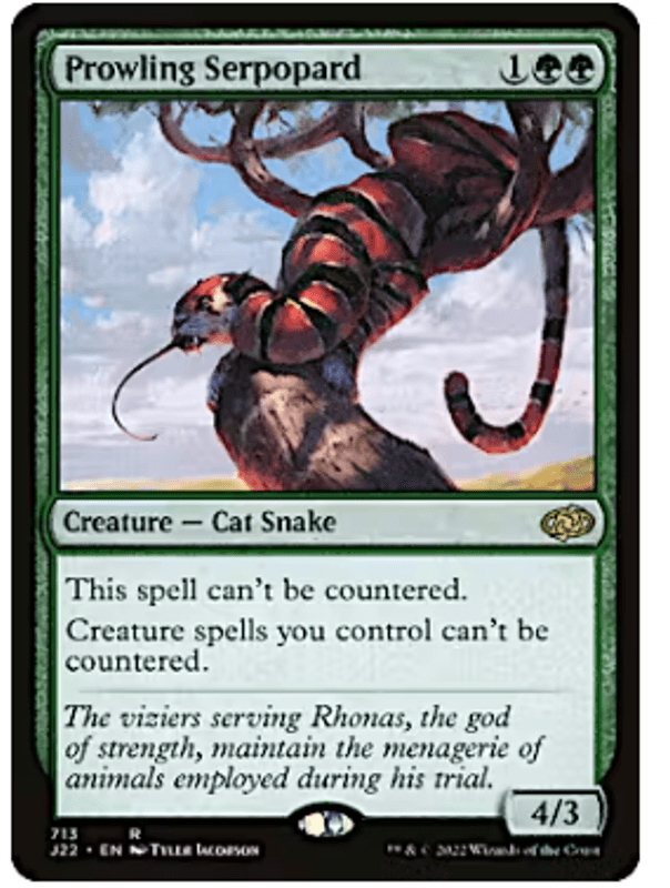 Prowling Serpopard