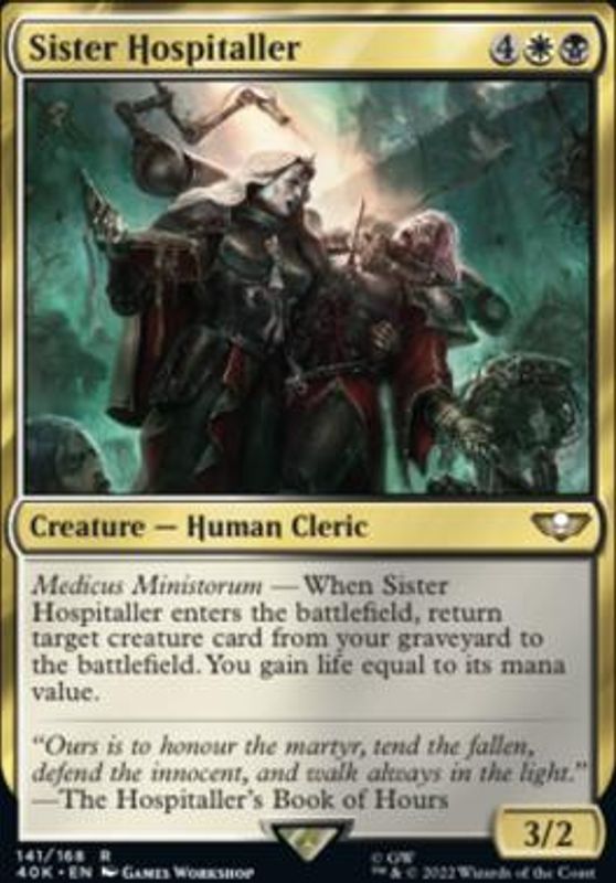 Sister Hospitaller