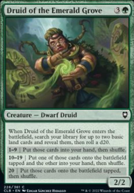 Hovedbilde Druid of the Emerald Grove