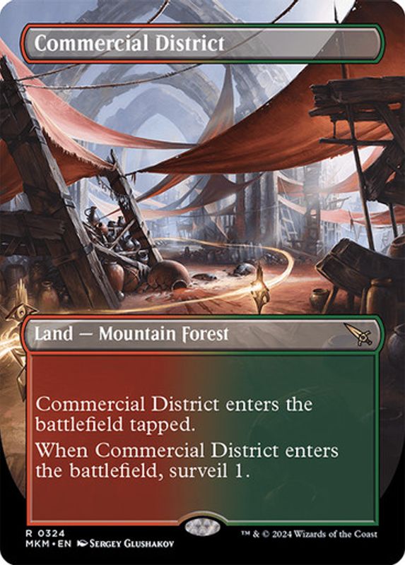 Commercial District (Borderless) (Foil)
