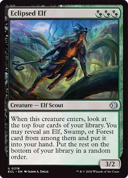 Hovedbilde Eclipsed Elf (Foil)