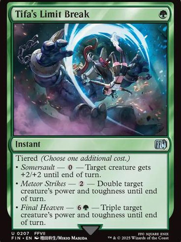 Tifa's Limit Break (Foil)