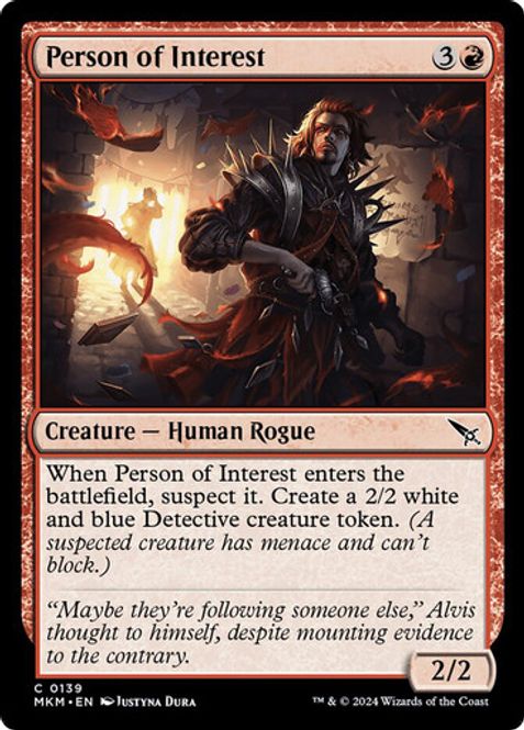 Hovedbilde Person of Interest (Foil)