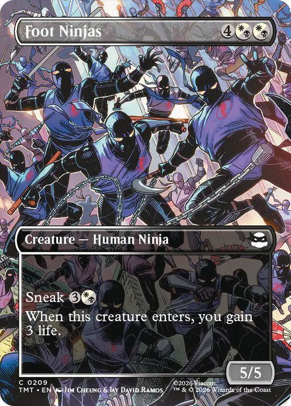 Foot Ninjas (Borderless) (Foil)